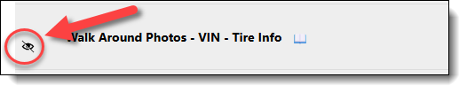 This image shows what the icon looks like showing that this is an internal task