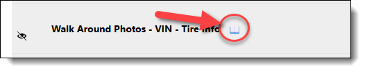 This image shows what the icon for technician instructions looks like.