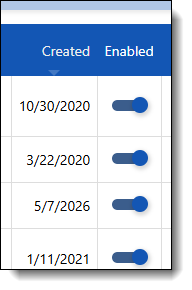 This image shows the switch we use to move an employee from active to inactive, preventing them from logging in.