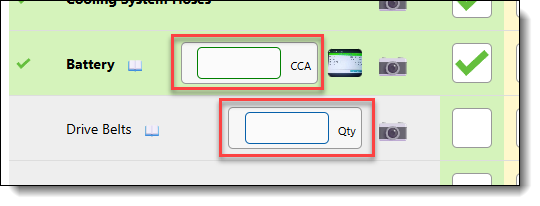 The image shows a few samples of how we use units in a task